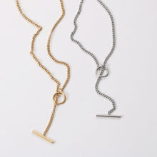 Load image into Gallery viewer, Stainless steel OT buckle necklace