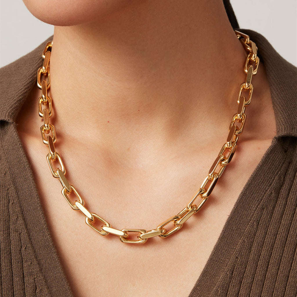 Stainless steel chain necklace