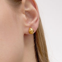 Load image into Gallery viewer, 18K gold stainless steel teardrop earrings