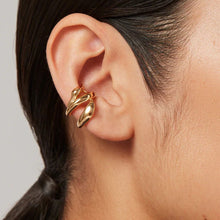 Load image into Gallery viewer, Stainless steel line perforated multi-layer ear clips