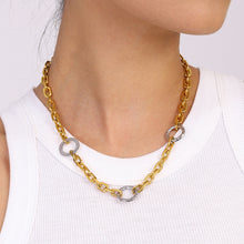 Load image into Gallery viewer, Golden stainless steel personalized necklace