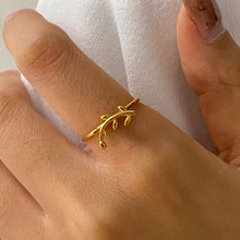 Load image into Gallery viewer, A three-piece set of stainless steel diamond rings stacked together
