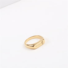 Load image into Gallery viewer, 18K gold titanium steel Daisy ring