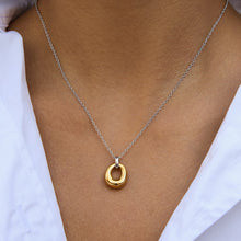 Load image into Gallery viewer, Stainless steel gold pendant necklace