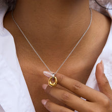 Load image into Gallery viewer, Stainless steel gold pendant necklace