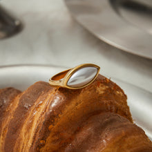 Load image into Gallery viewer, Stainless steel pearl ring