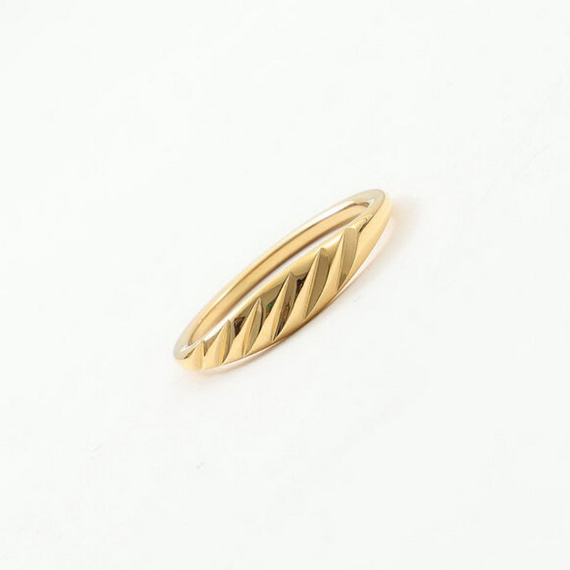 18K gold stainless steel fine ring