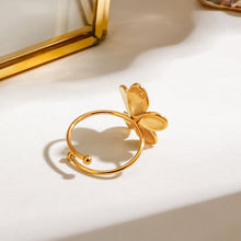 Load image into Gallery viewer, Stainless steel flower-opening ring
