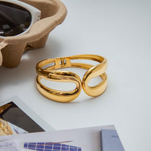 Load image into Gallery viewer, Stainless steel open bracelet