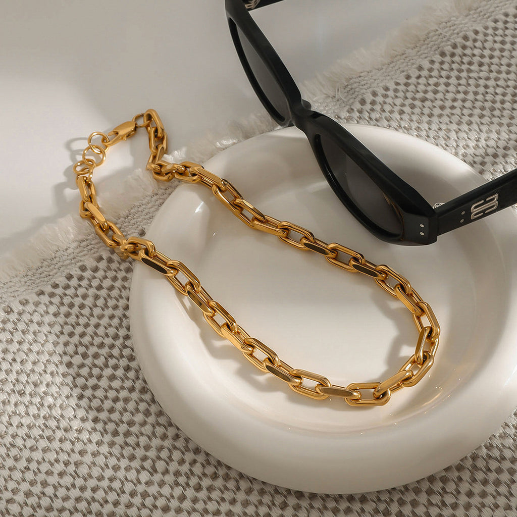 Stainless steel chain necklace