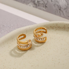 Load image into Gallery viewer, Stainless steel ear bone clips