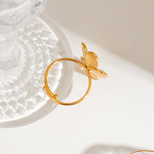 Load image into Gallery viewer, Stainless steel flower-opening ring