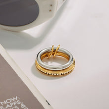 Load image into Gallery viewer, Stainless steel stacked rings