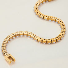 Load image into Gallery viewer, Stainless steel zircon bracelet