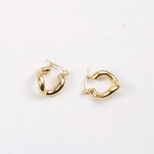 Load image into Gallery viewer, U-shaped geometrically irregular stainless steel earrings