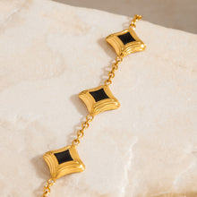 Load image into Gallery viewer, Stainless steel oil-dripping square chain bracelet