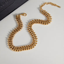 Load image into Gallery viewer, 18k gold stainless steel Cuban necklace