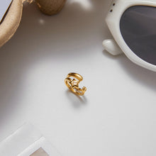 Load image into Gallery viewer, Stainless steel star zircon ear clips