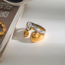 Load image into Gallery viewer, Stainless steel two-color ring