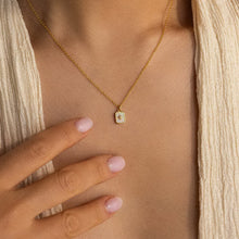 Load image into Gallery viewer, New Polaris Birthstone 12 Birthday crystal Pendant stainless steel necklace