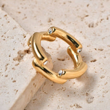 Load image into Gallery viewer, Stainless steel color-blocking ring