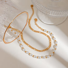 Load image into Gallery viewer, Stainless steel double-layer anklets