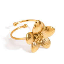 Load image into Gallery viewer, Stainless steel flower-opening ring
