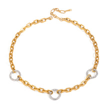 Load image into Gallery viewer, Golden stainless steel personalized necklace