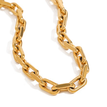 Load image into Gallery viewer, Stainless steel chain necklace