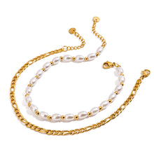 Load image into Gallery viewer, Stainless steel double-layer anklets