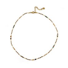 Load image into Gallery viewer, A natural stone handcrafted beaded necklace