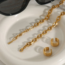 Load image into Gallery viewer, Golden stainless steel personalized necklace