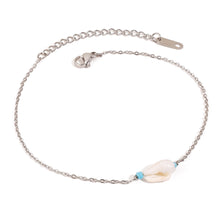 Load image into Gallery viewer, Double-layer rice bead shell anklets