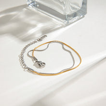 Load image into Gallery viewer, Stainless steel color-matched thin bracelet