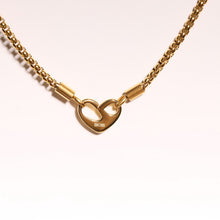 Load image into Gallery viewer, 18K stainless steel heart-shaped pendant necklace