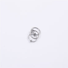 Load image into Gallery viewer, Silver three-finger ring