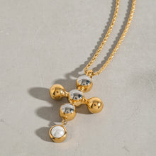Load image into Gallery viewer, Stainless steel cross pendant necklace