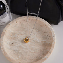 Load image into Gallery viewer, Stainless steel gold pendant necklace