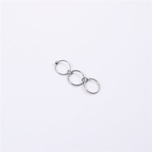 Load image into Gallery viewer, Silver three-finger ring