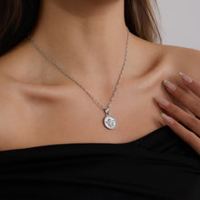 Load image into Gallery viewer, Stainless steel angel pendant necklace