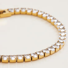 Load image into Gallery viewer, Stainless steel zircon bracelet