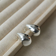 Load image into Gallery viewer, Brass gold-plated 925 silver needle irregular teardrop earrings