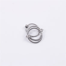 Load image into Gallery viewer, Silver three-finger ring