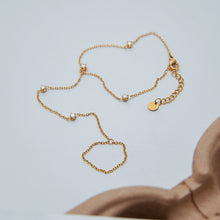 Load image into Gallery viewer, Stainless steel zircon finger-linked bracelet