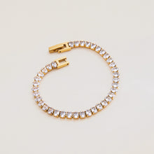 Load image into Gallery viewer, Stainless steel zircon bracelet