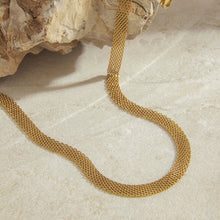 Load image into Gallery viewer, Stainless steel woven chain bracelet