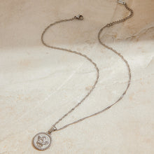 Load image into Gallery viewer, Stainless steel angel pendant necklace