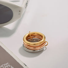Load image into Gallery viewer, Stainless steel multi-layer stacked ring