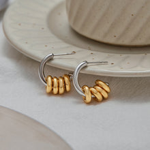 Load image into Gallery viewer, Stainless steel C-shaped earrings