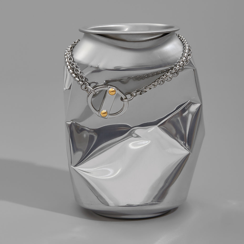 Stainless steel Cuban chain bracelet